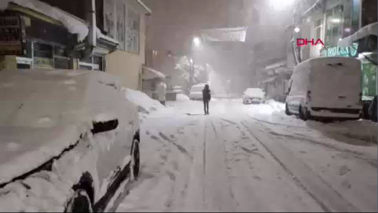 Karlıova’da 25 köy yolu kapandı. Tek katlı evler kara gömüldü - Resim: 6